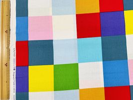 シーチングプリント un/no「カラーパレット」マルチ系