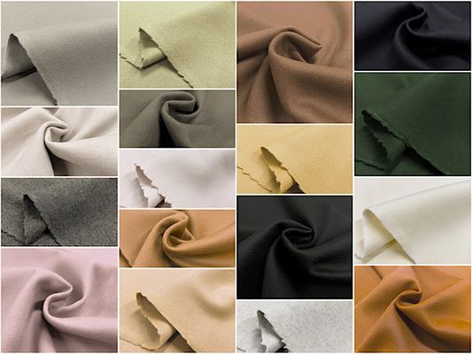 尾州うまれ140cm幅のウールビーバー無地