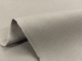 尾州うまれ140cm幅のウールビーバー無地グレー