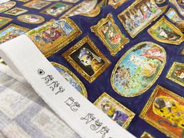 『Hoyoka』Cats Art Museumのシーチングプリント_拡大イメージ