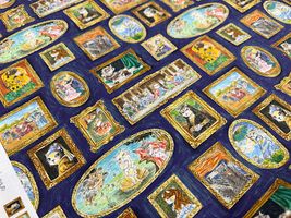 『Hoyoka』Cats Art Museumのシーチングプリント_拡大イメージ