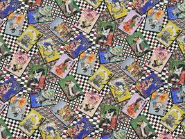 『Hoyoka』Ukiyoe Catsのシーチングプリント_拡大イメージ