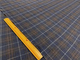 【現品限り特価】Exclusive Collection やわらか先染起毛チェックブルー