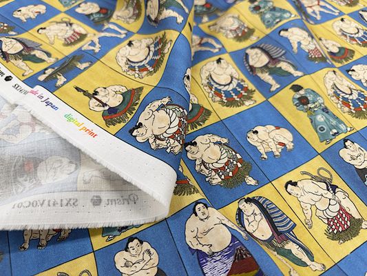 『PRISM』大行列！おすもうさんのシーチングプリント