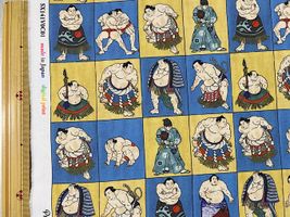 『PRISM』大行列！おすもうさんのシーチングプリント_拡大イメージ