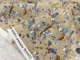 『PRISM』ガイコツたちの大宴会シーチングプリント_拡大イメージ