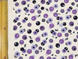 北欧調オックスプリントnina「ブローベール」生成(綿かす残し)