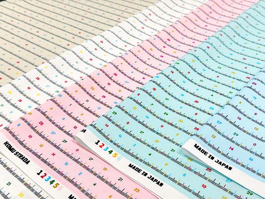 メジャー模様のオックスプリント