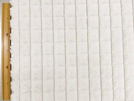 メロンパンカットのプレミアムラビットファーオフホワイト