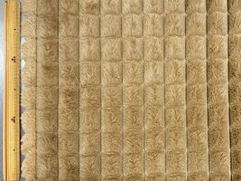 メロンパンカットのプレミアムラビットファーブラウン