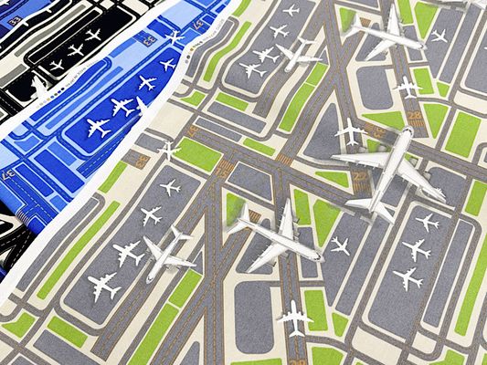 TAKE OFF！空港滑走路のオックスプリント