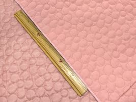 大塚屋オリジナル ふんわりお花のキルティングコーラルピンク