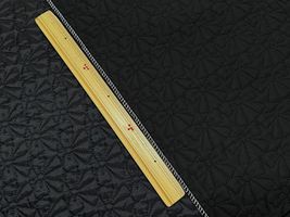 大塚屋オリジナル 可愛いリボンのキルティングブラック