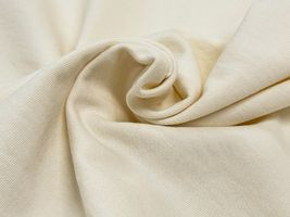 【現品限り特価】170cm幅のしっかりした国産裏起毛アイボリーニット_拡大イメージ