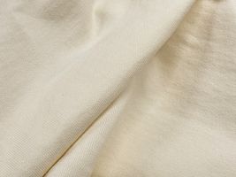 【現品限り特価】170cm幅のしっかりした国産裏起毛アイボリーニット_拡大イメージ