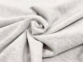 【現品限り特価】トップグレーの150cm幅国産裏起毛ニット_拡大イメージ