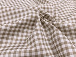 【現品限り特価】やさしいギンガムのローンプリント_拡大イメージ