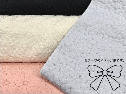 大塚屋オリジナル 可愛いリボンのキルティング