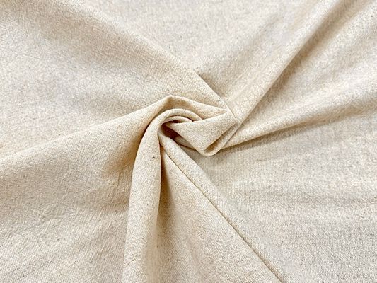 綿麻先染ワッシャー無地