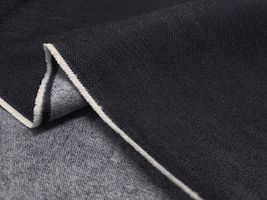 【現品限り特価】140㎝幅の広島県福山産裏起毛デニム無地_拡大イメージ