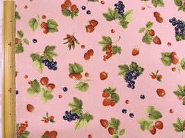 フルーツオックスプリント「BerryBerryBerry」ピンク