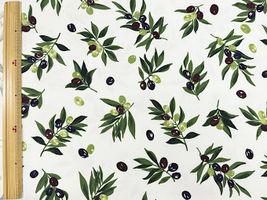 フルーツオックスプリント「Olive」オフホワイト