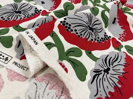 コットンこばやし綿麻キャンバスプリント「Carnivorous Plant」_拡大イメージ