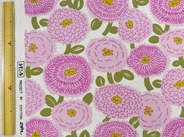 コットンこばやし綿麻キャンバスプリント「ミスティダリヤ」_拡大イメージ