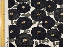 コットンこばやし綿麻キャンバスプリント「ミスティダリヤ」_拡大イメージ