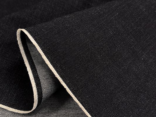 【現品限り特価】広島県福山産リヨセルリネン混広幅デニム