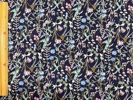 【現品限り特価】Exclusive Collection オーガニックコットンの花柄ローンプリント_拡大イメージ