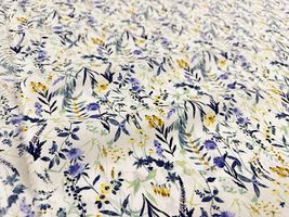 【現品限り特価】Exclusive Collection オーガニックコットンの花柄ローンプリント_拡大イメージ