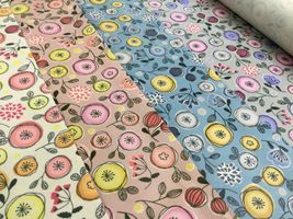 まるいお花のつや消しラミネート_拡大イメージ
