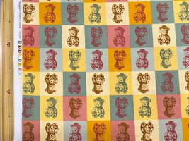 シーチングプリント un/no「TEDDYBARE ART」_拡大イメージ