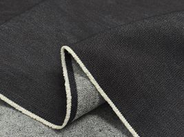 【現品限り特価】広島県福山産エステル混13オンスデニムインディゴ