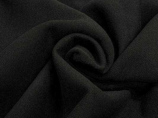 【現品限り特価】170cm幅国産裏起毛ブラックニット