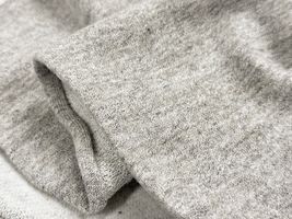 【現品限り特価】霜降りグレーの140cm幅国産裏起毛ニット_拡大イメージ