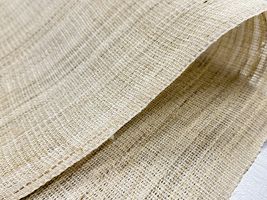 ナチュラルな生平麻無地_拡大イメージ