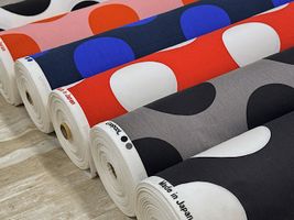 LOOPOOL はみだすドットのオックスプリント_拡大イメージ