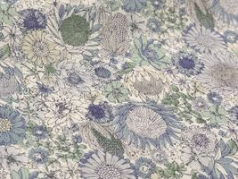 Nostalgia Collection スケアプリント「ポプリ」ライトブルー系