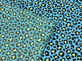 NEONとヒョウ柄のスケアプリント_拡大イメージ