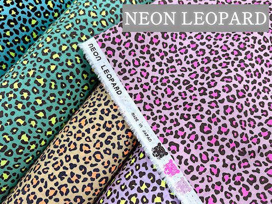 NEONとヒョウ柄のスケアプリント