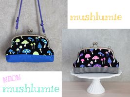 NEONマッシュルームのオックスプリント_拡大イメージ