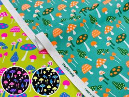 NEONマッシュルームのオックスプリント_拡大イメージ