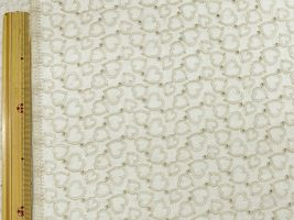 【現品限り特価】Exclusive Collection コットンローンレース 「ラブリーハート」アイボリー