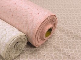 【現品限り特価】Exclusive Collection コットンローンレース 「ラブリーハート」_拡大イメージ