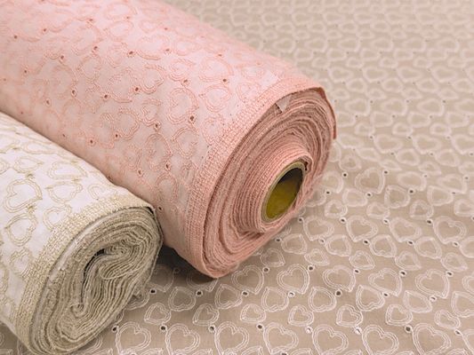 【現品限り特価】Exclusive Collection コットンローンレース 「ラブリーハート」