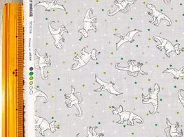 LEGIT DINOSAUR 恐竜好きのためのダブルガーゼプリント_拡大イメージ