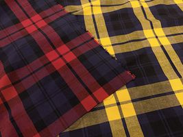 Exclusive Collection 西脇産先染綿麻ビッグタータン_拡大イメージ