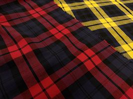 Exclusive Collection 西脇産先染綿麻ビッグタータン_拡大イメージ